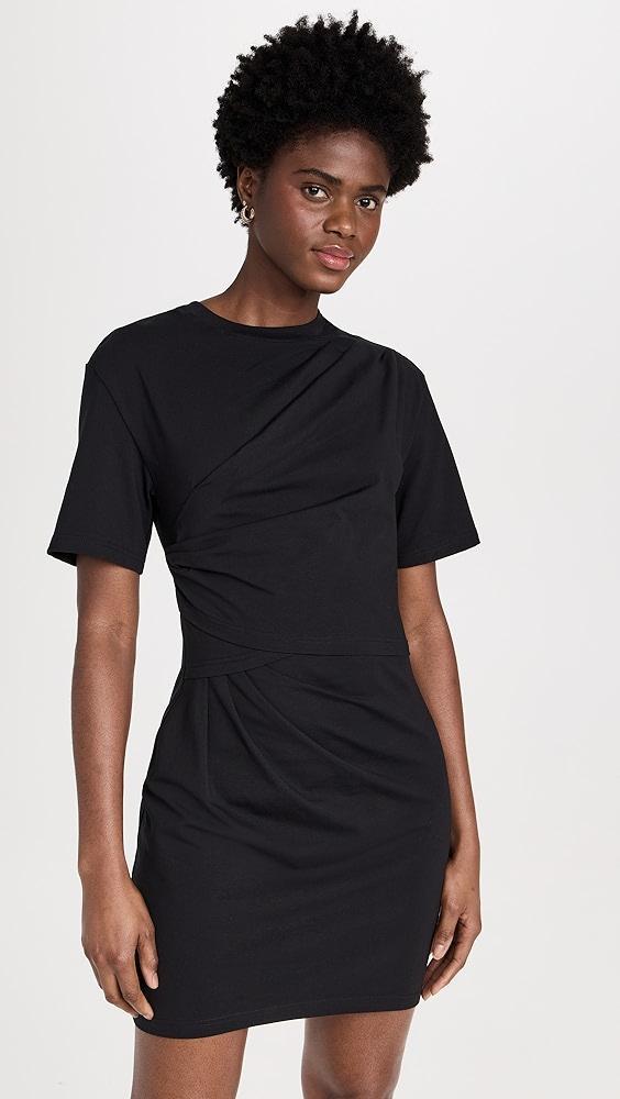 SIMKHAI Zeus Draped T-Shirt Dress | Shopbop Product Image