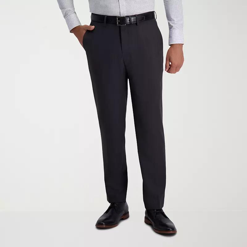 Mens Haggar Premium Comfort Flex-Waist Slim-Fit Stretch Flat-Front Dress Pants, Mens product image