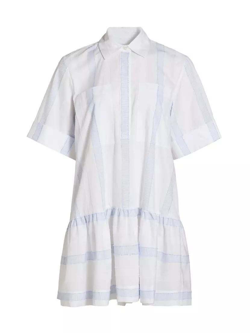 Cris Paneled Swing Shirtdress Product Image