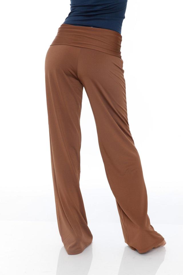 Palazzo Solid Print Pants Product Image