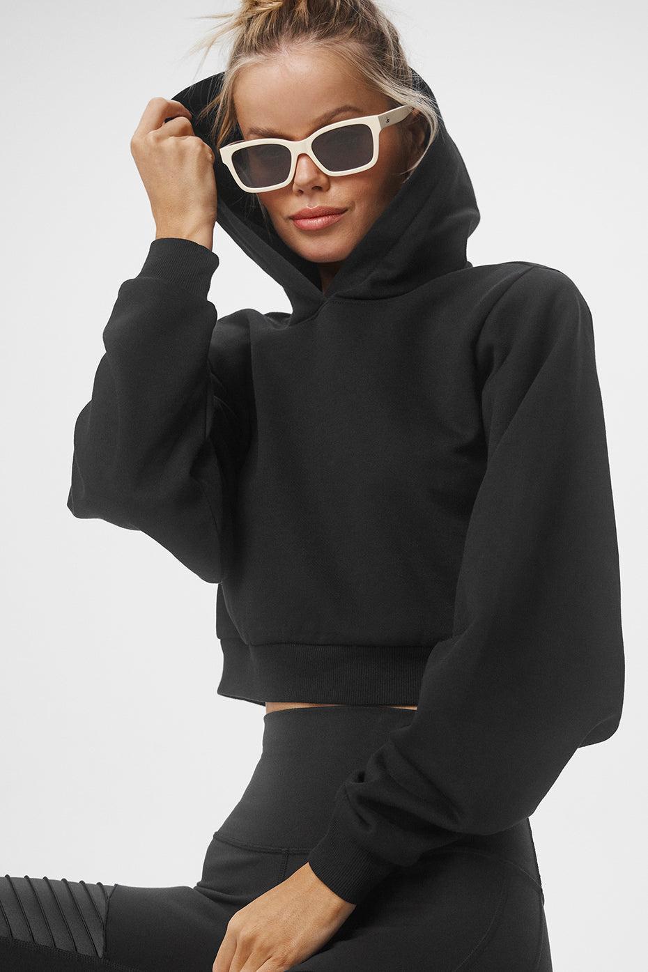 Cropped Go Time Padded Hoodie Product Image