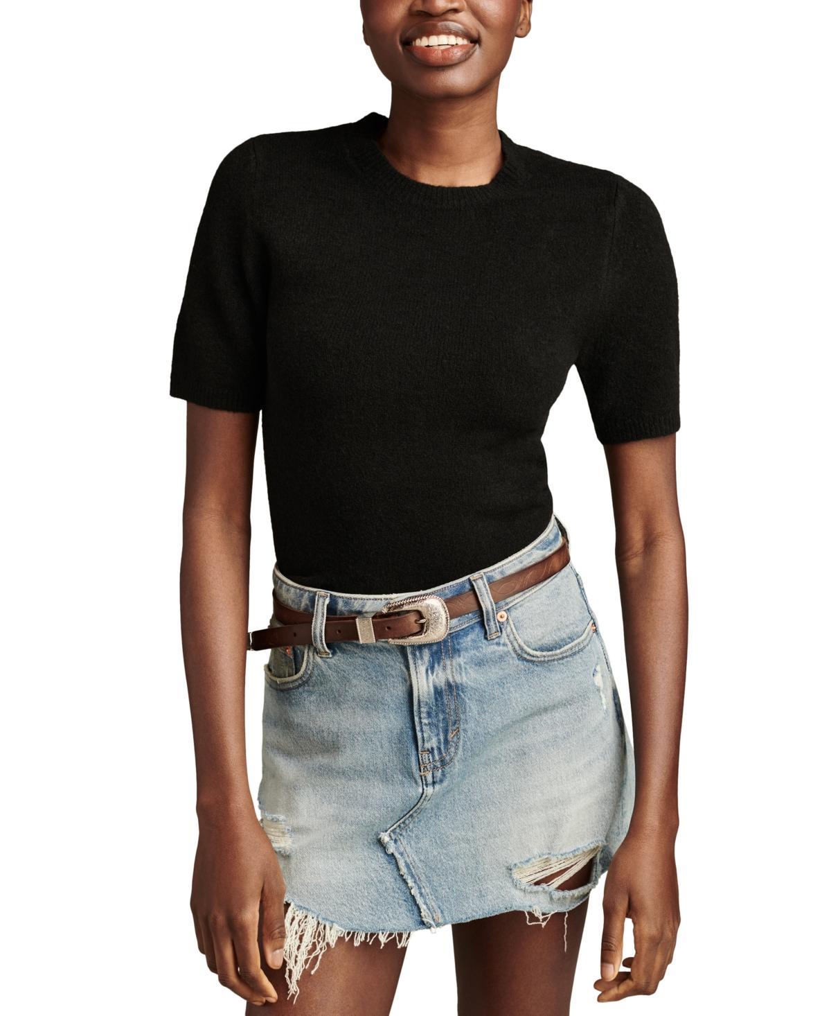 Lucky Brand Womens Crewneck Short-Sleeve T-Shirt Sweater Product Image