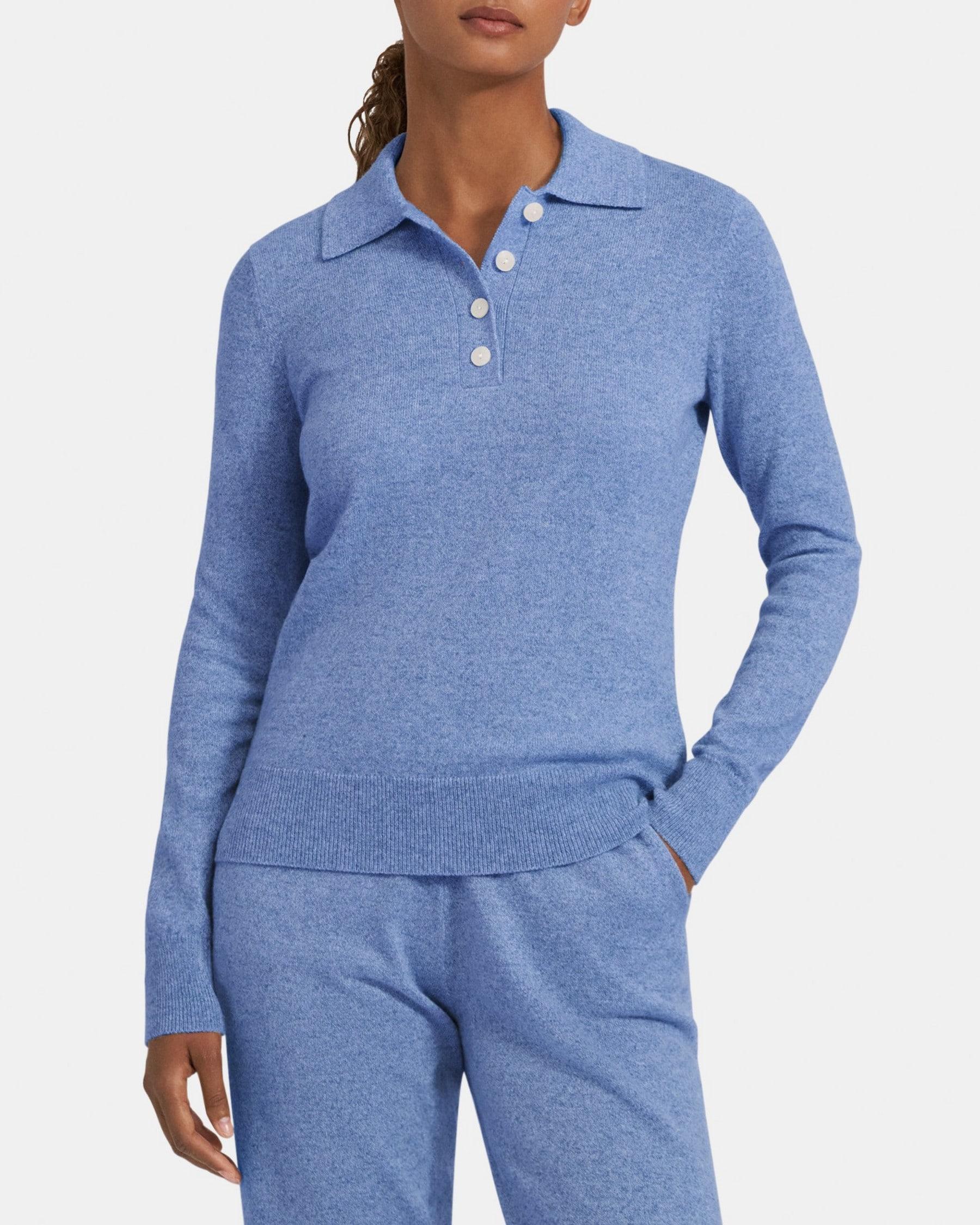 Polo Sweater in Cashmere Product Image