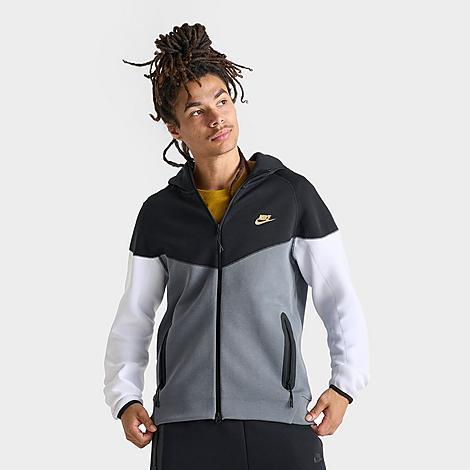 Nike Mens Nike Tech Fleece Full-Zip WR Hoodie - Mens Black/Grey Product Image