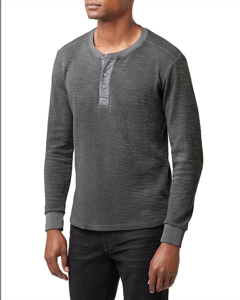 Mens Tate Waffle Henley T-Shirt Product Image