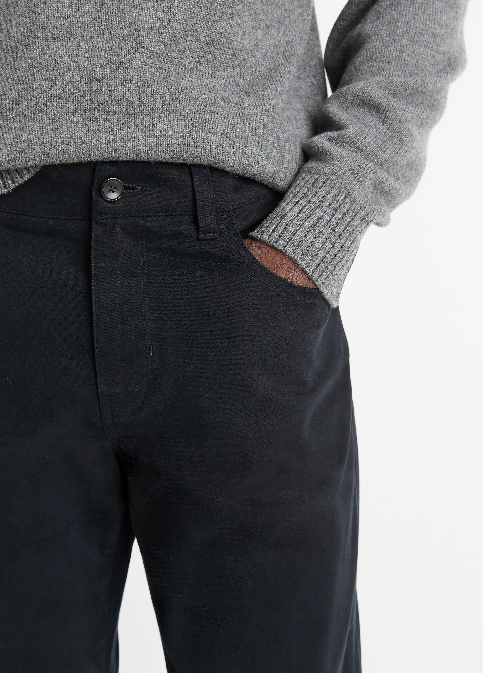 Dylan Slim 5-Pocket Peached Stretch-Cotton Pant Product Image