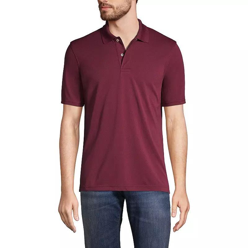 Mens Big Lands End School Uniform Short Sleeve Polo Product Image