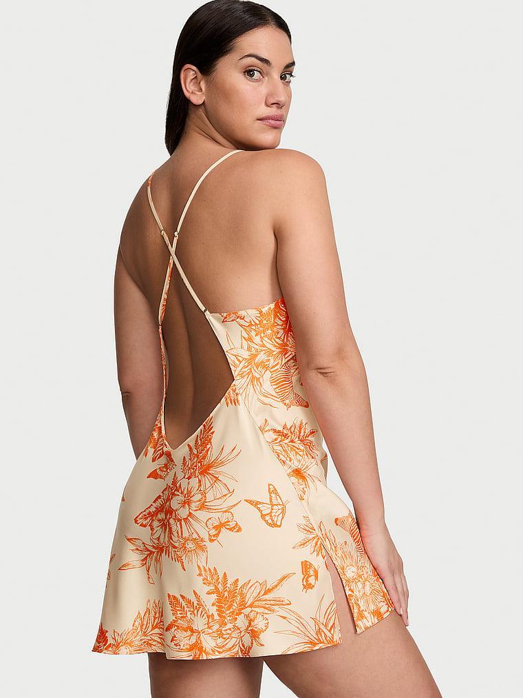 Satin Open-Back Slip Product Image