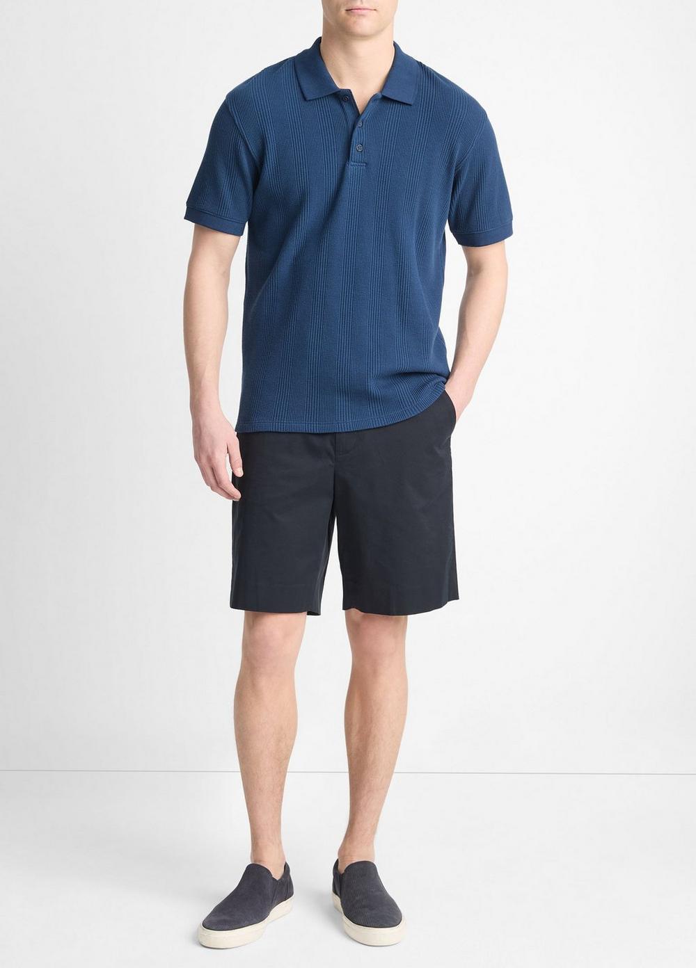 Variegated Pima Cotton Polo Shirt Product Image