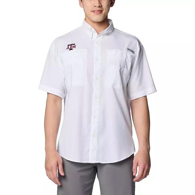 Mens Columbia Texas A&M Aggies PFG Tamiami Omni-Shade Button-Down Shirt Product Image