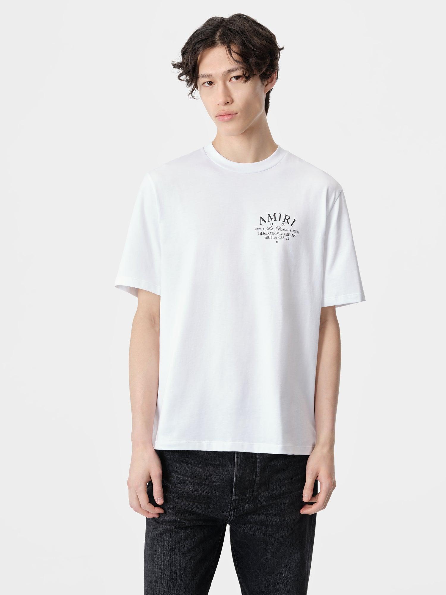 AMIRI ARTS DISTRICT TEE - White Male Product Image