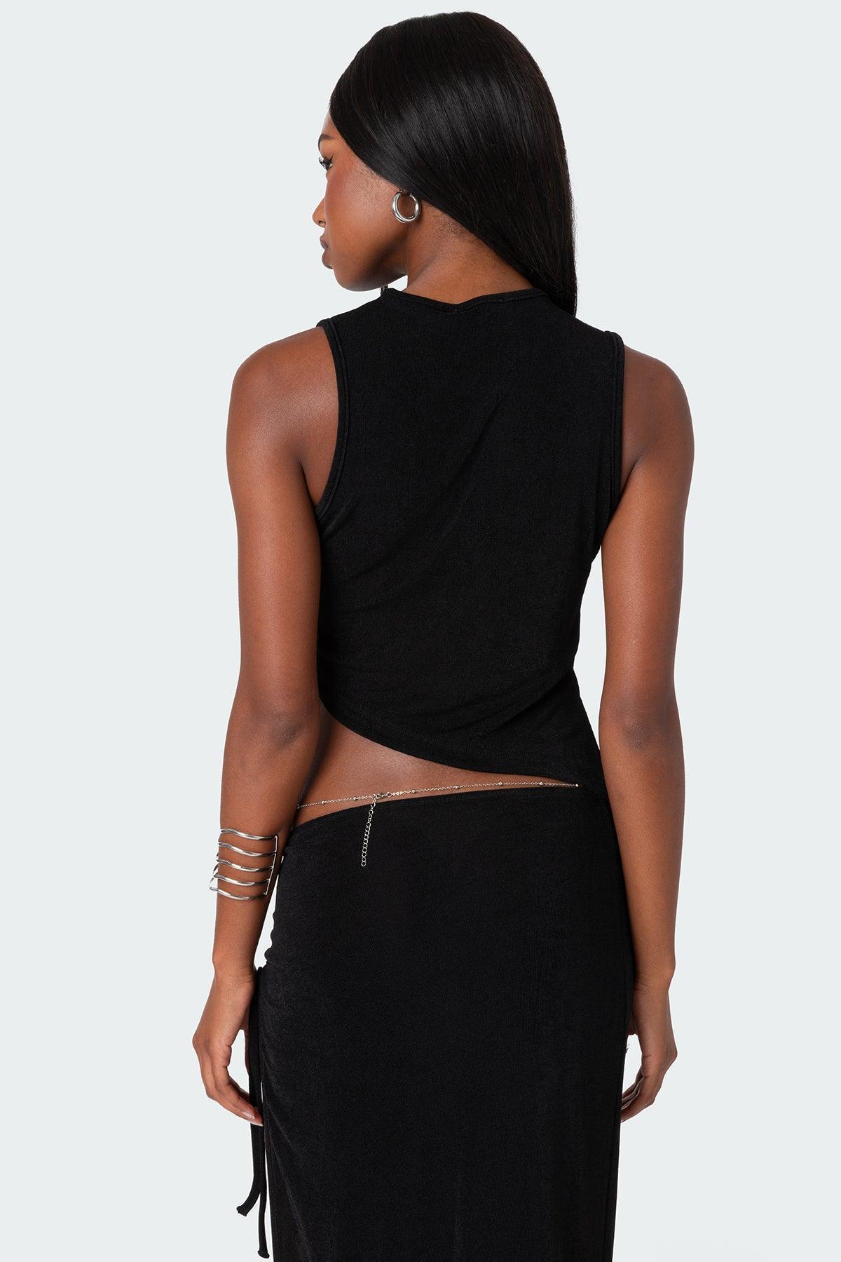 Goldie Asymmetric Cut Out Top Product Image