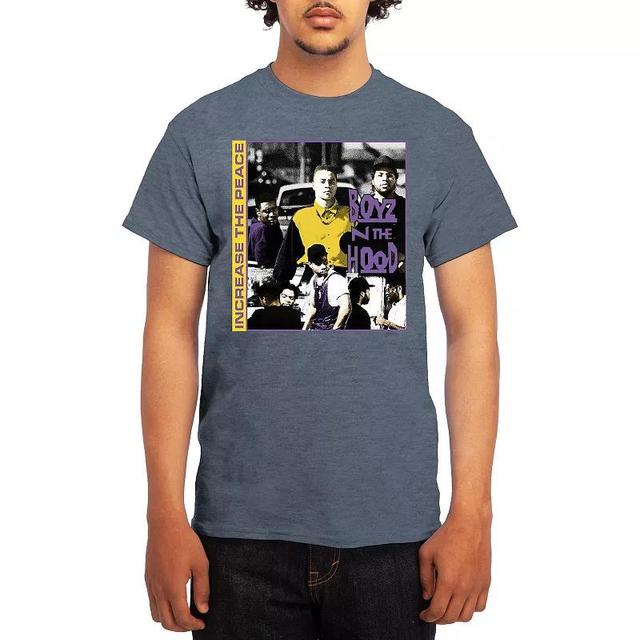 Mens Boyz N The Hood Tee, Boys Grey Navy Product Image