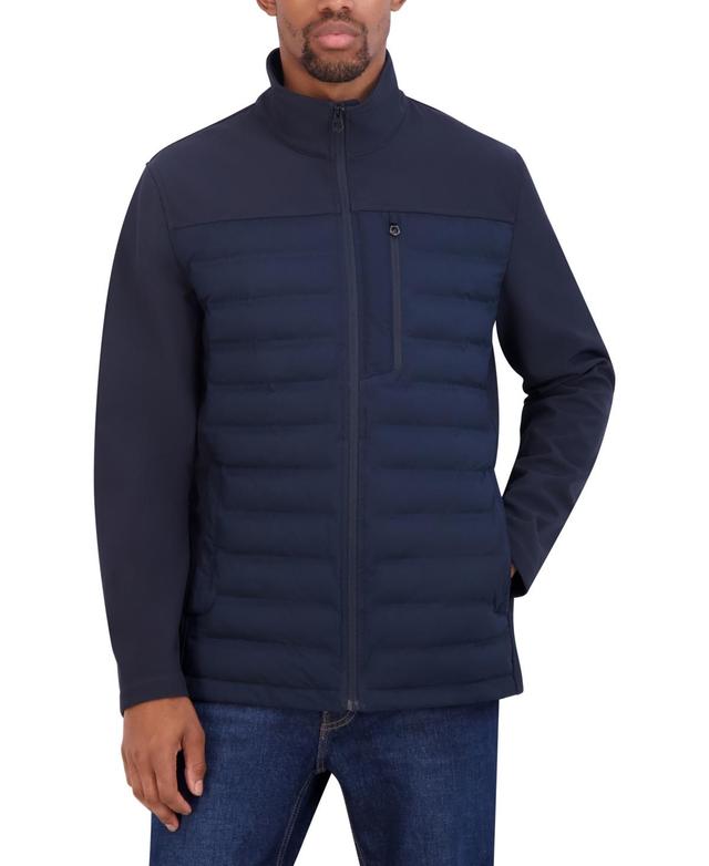 Nautica Mens Tech Shell Hybrid Jacket Product Image