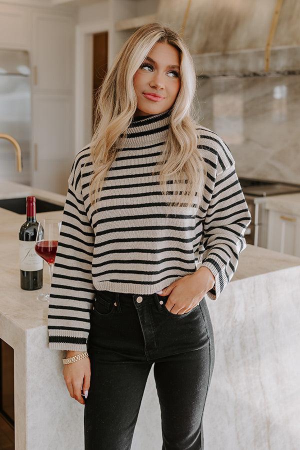 Ski Lodge Travels Stripe Sweater Product Image