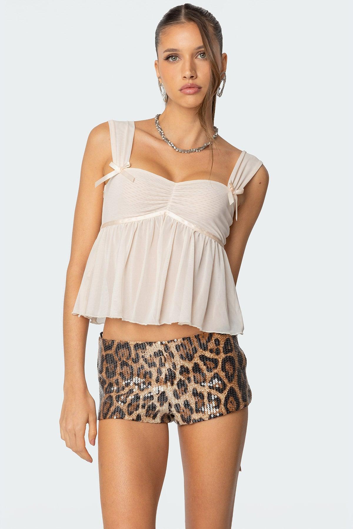 Bowe Babydoll Mesh Top product image