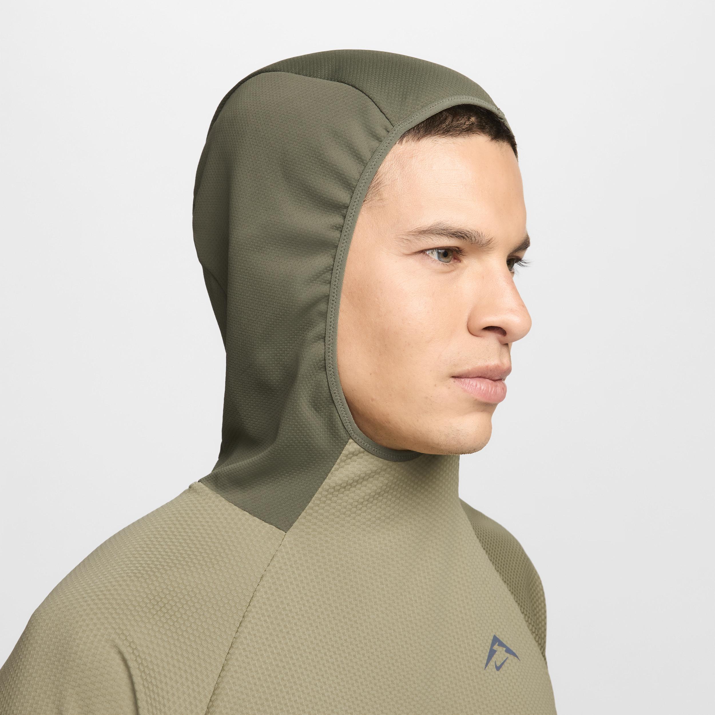 Nike Men's Trail Dri-FIT UV Long-Sleeve Hooded Running Top Product Image