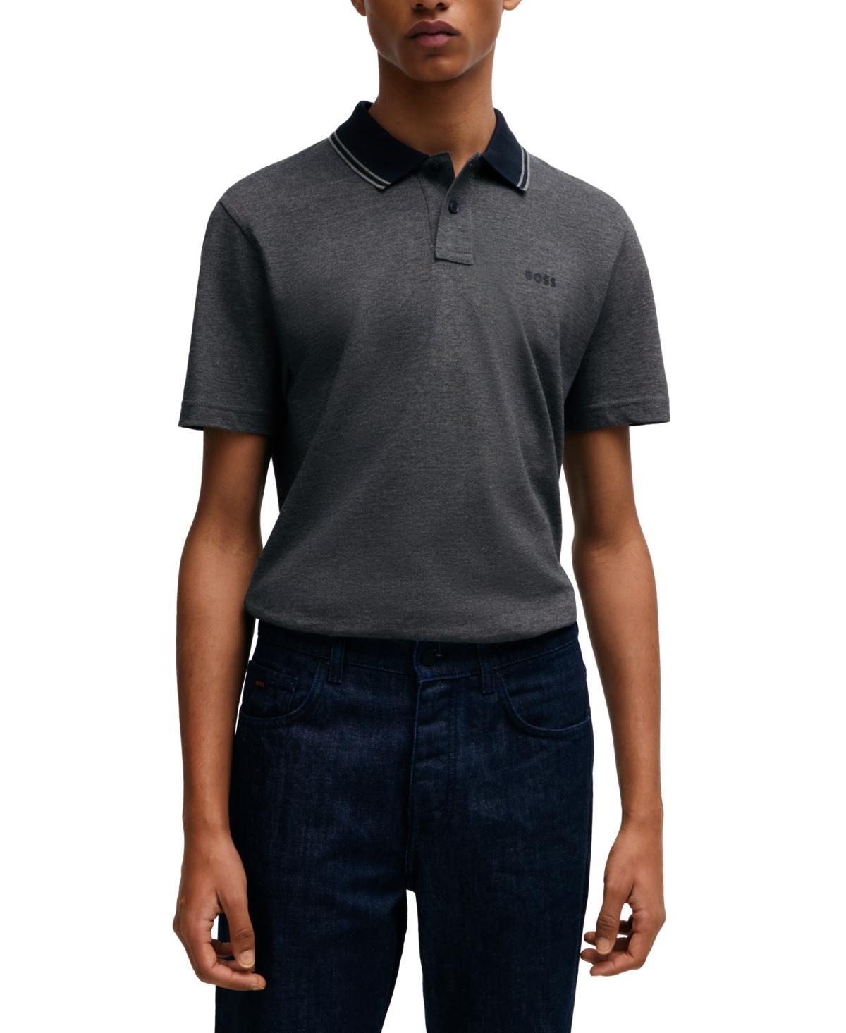 Boss by Hugo Boss Mens Logo-Print Polo Shirt Product Image