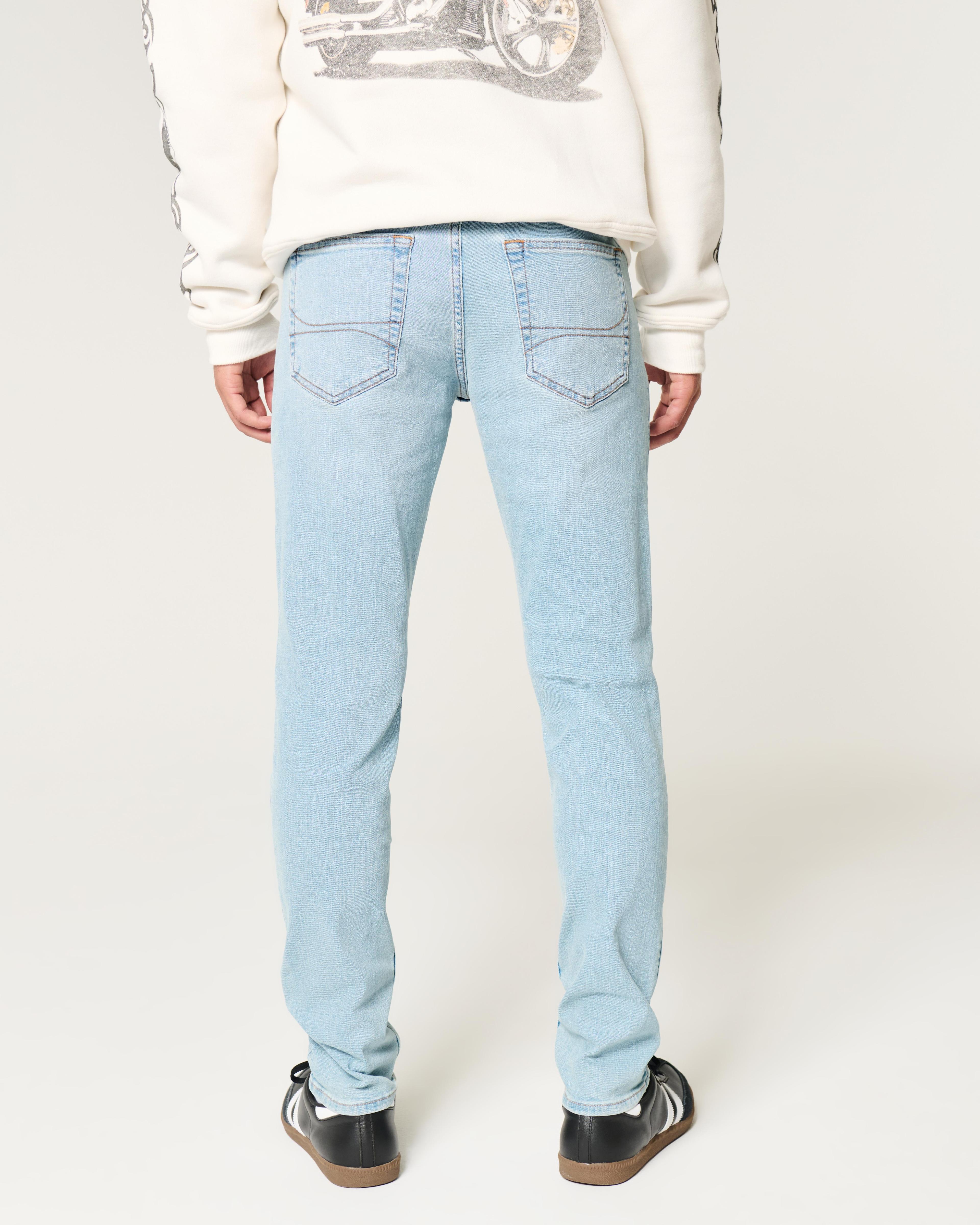 Light Wash Skinny Jeans Product Image