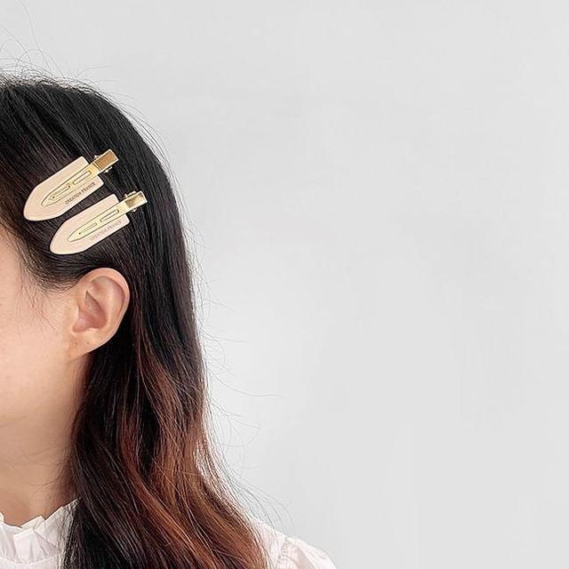 Plain Hair Clip Set Product Image