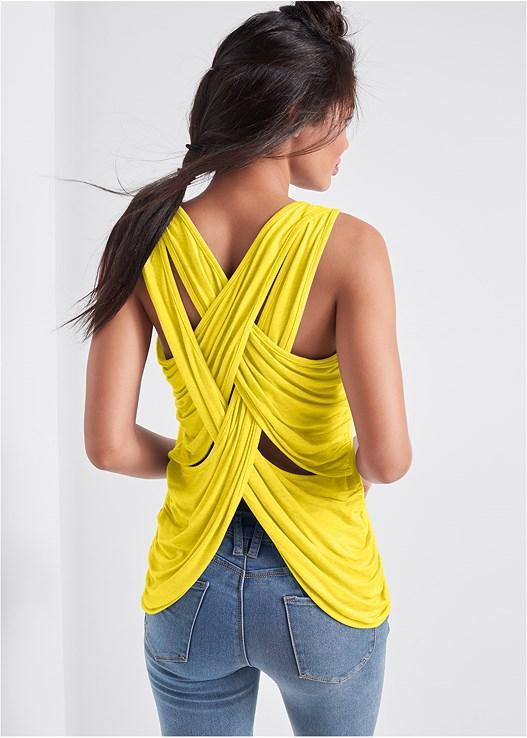 Crisscross Detail Top Product Image