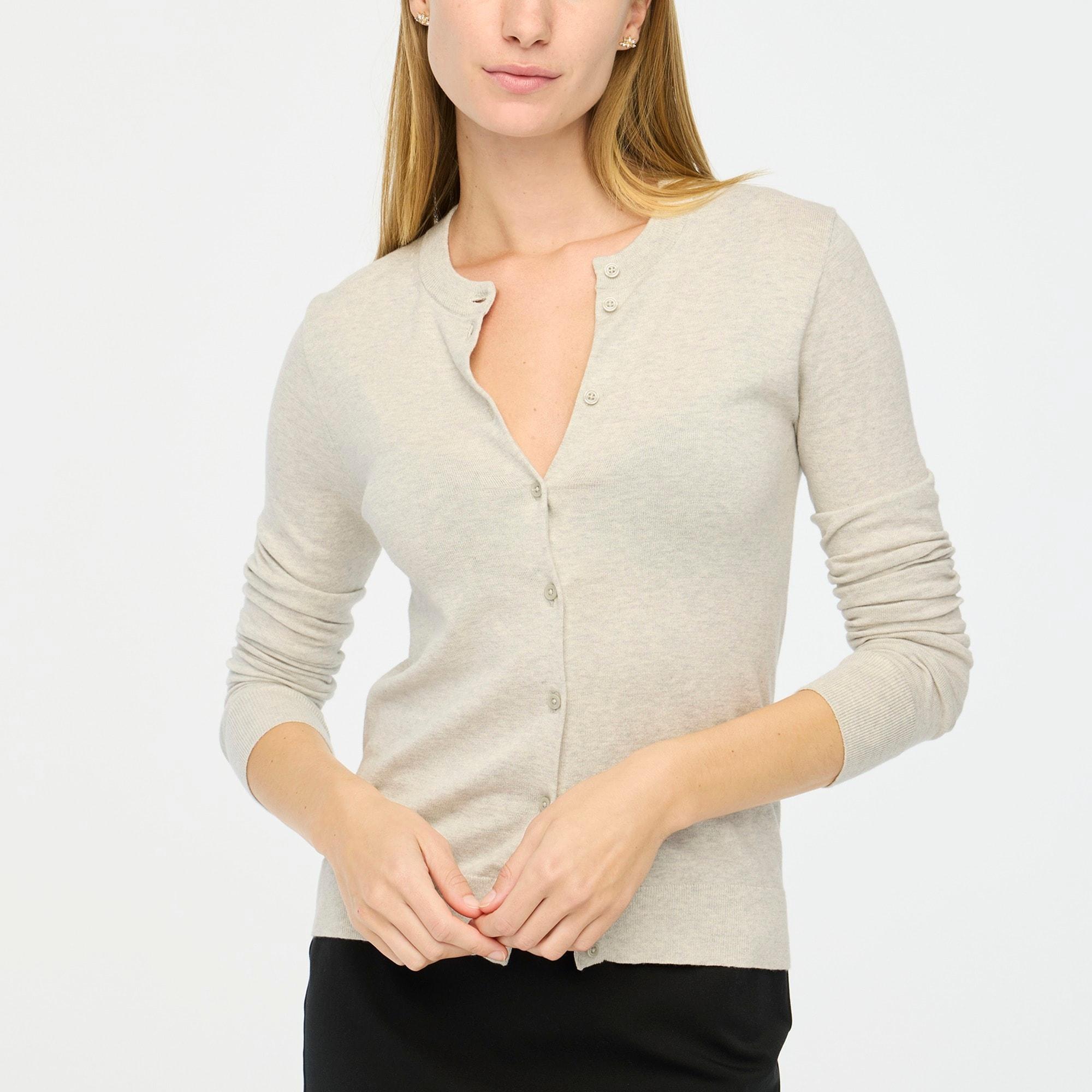 Classic cotton cardigan sweater Product Image