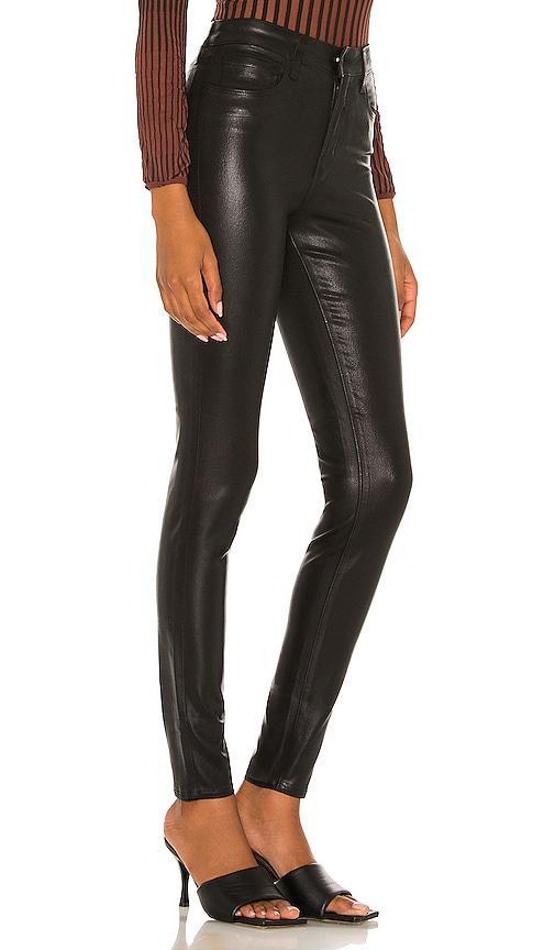 Marguerite Coated Modal Denim High-Rise Skinny Jeans Product Image