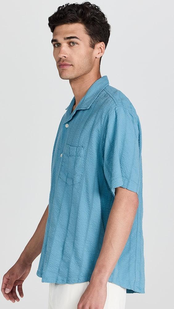 Corridor Striped Seersucker Shirt | Shopbop Product Image