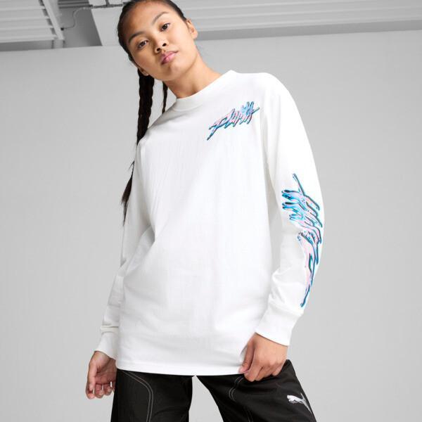 PUMA Cherry On Top Women's Long Sleeve Basketball T-Shirt Product Image