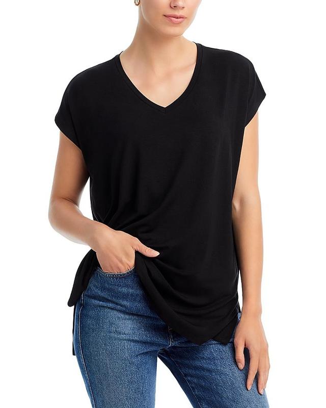 Eileen Fisher V-Neck Long Boxy Top Product Image