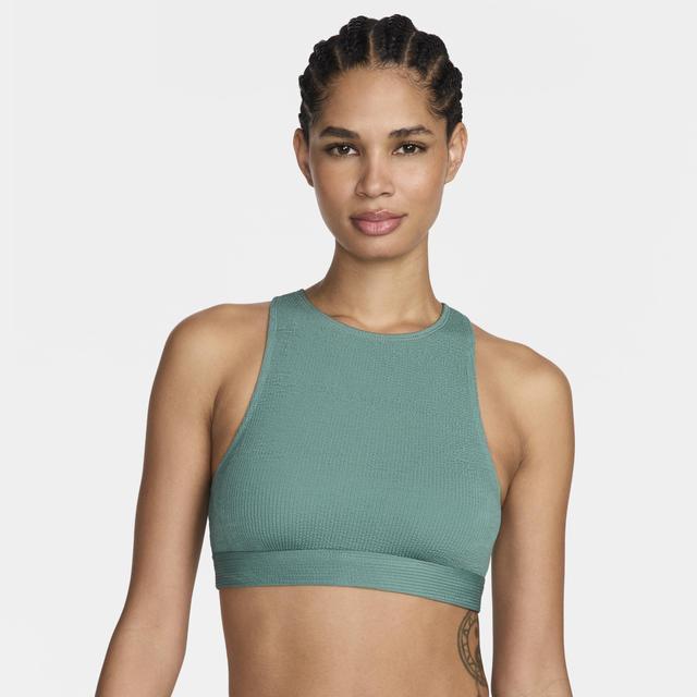 Nike Women's Swim Elevated Essential High-Neck Bikini Top Product Image