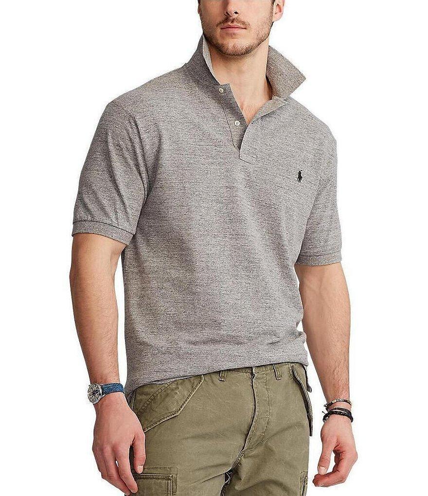 Polo Ralph Lauren Big & Tall Classic Fit Solid Cotton Mesh Polo Shirt Product Image