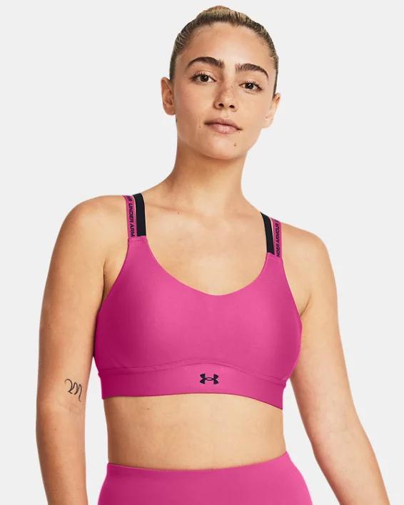 Women's UA Infinity 2.0 Mid Rib Sports Bra Product Image