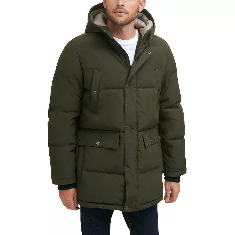 Mens Dockers Arctic Cloth Heavyweight Performance Hooded Parka Product Image