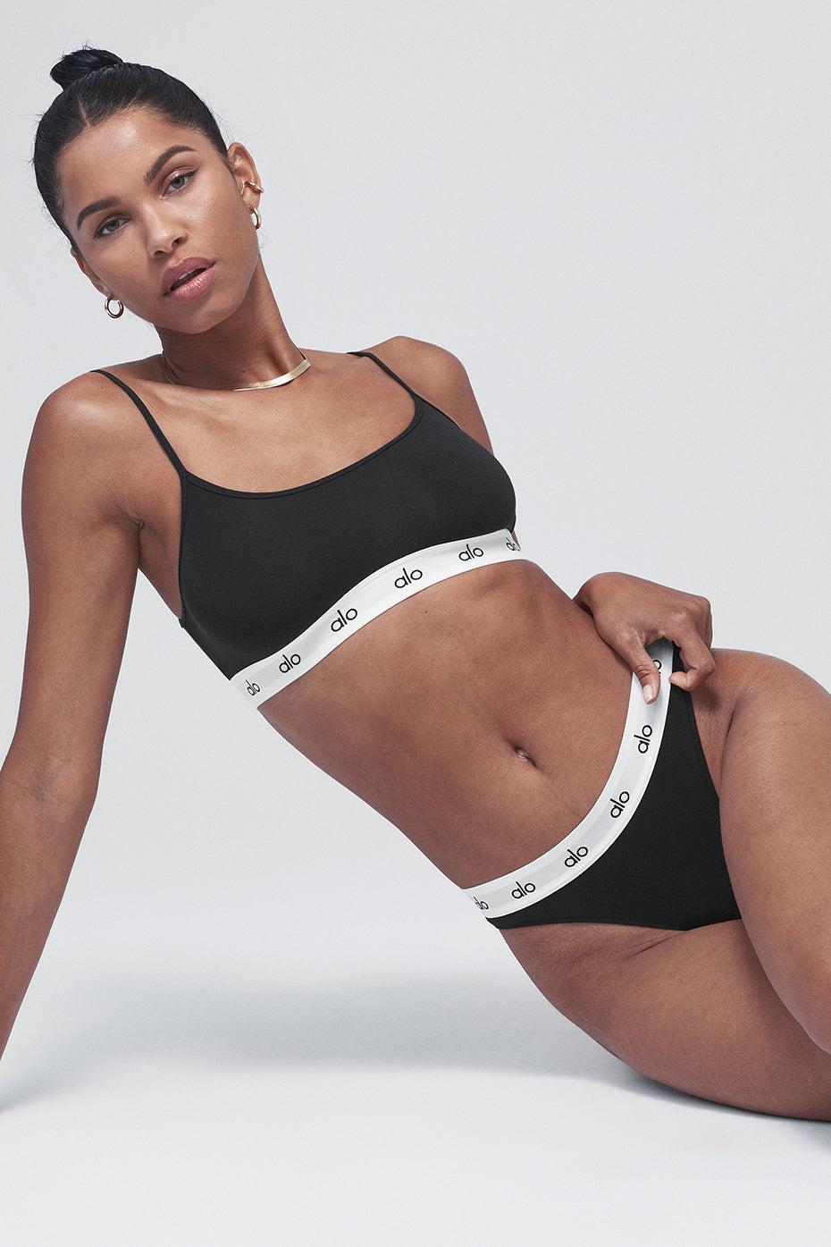 Icon Cami Bra - Black Female Product Image