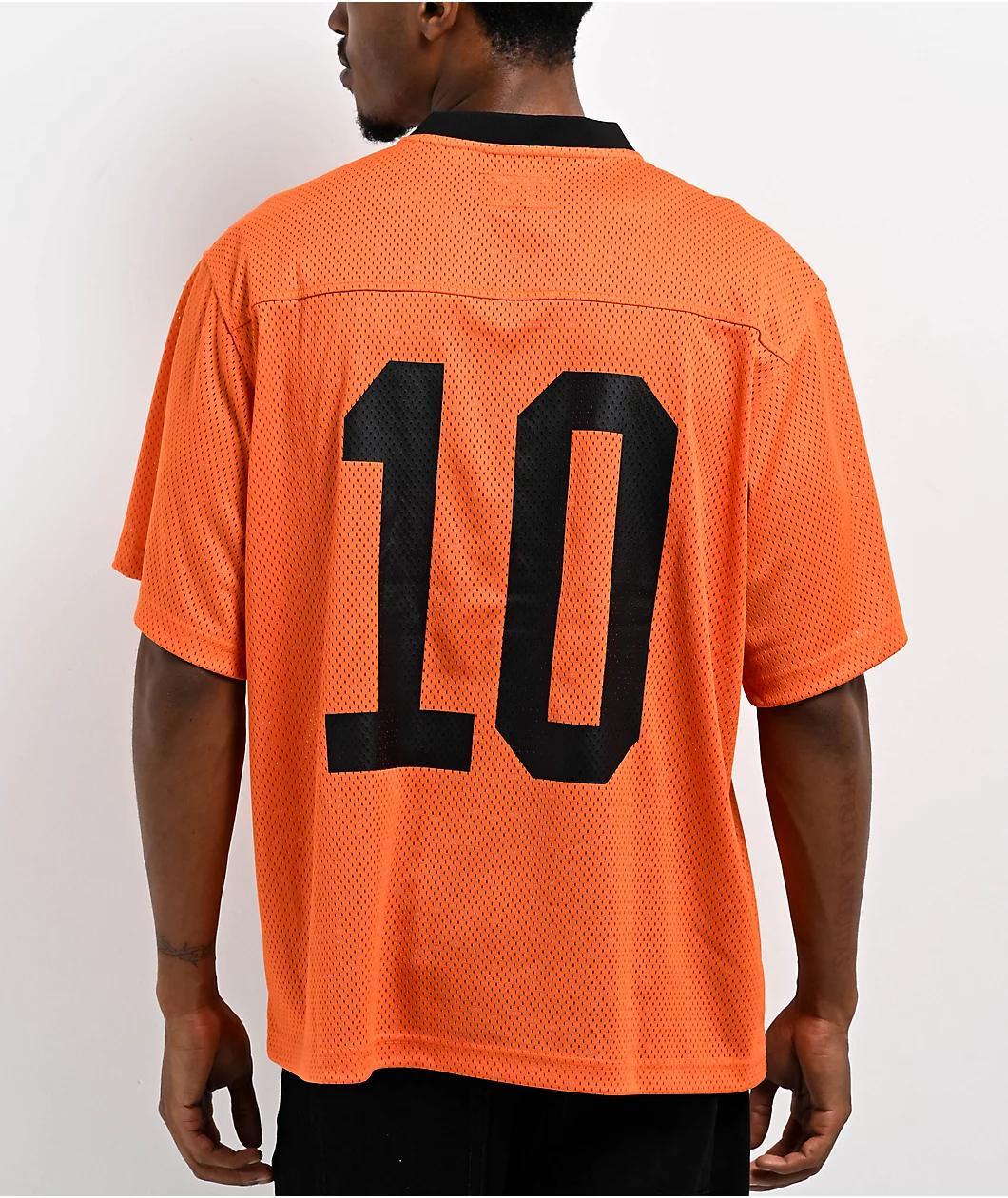 Welcome Huddle Orange Football Jersey Product Image