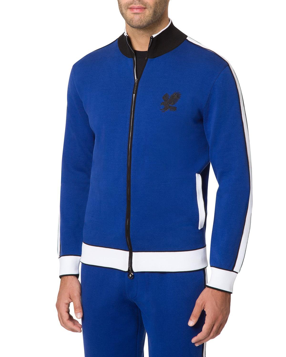 Mens Colorblock Jogging Suit Jacket Product Image