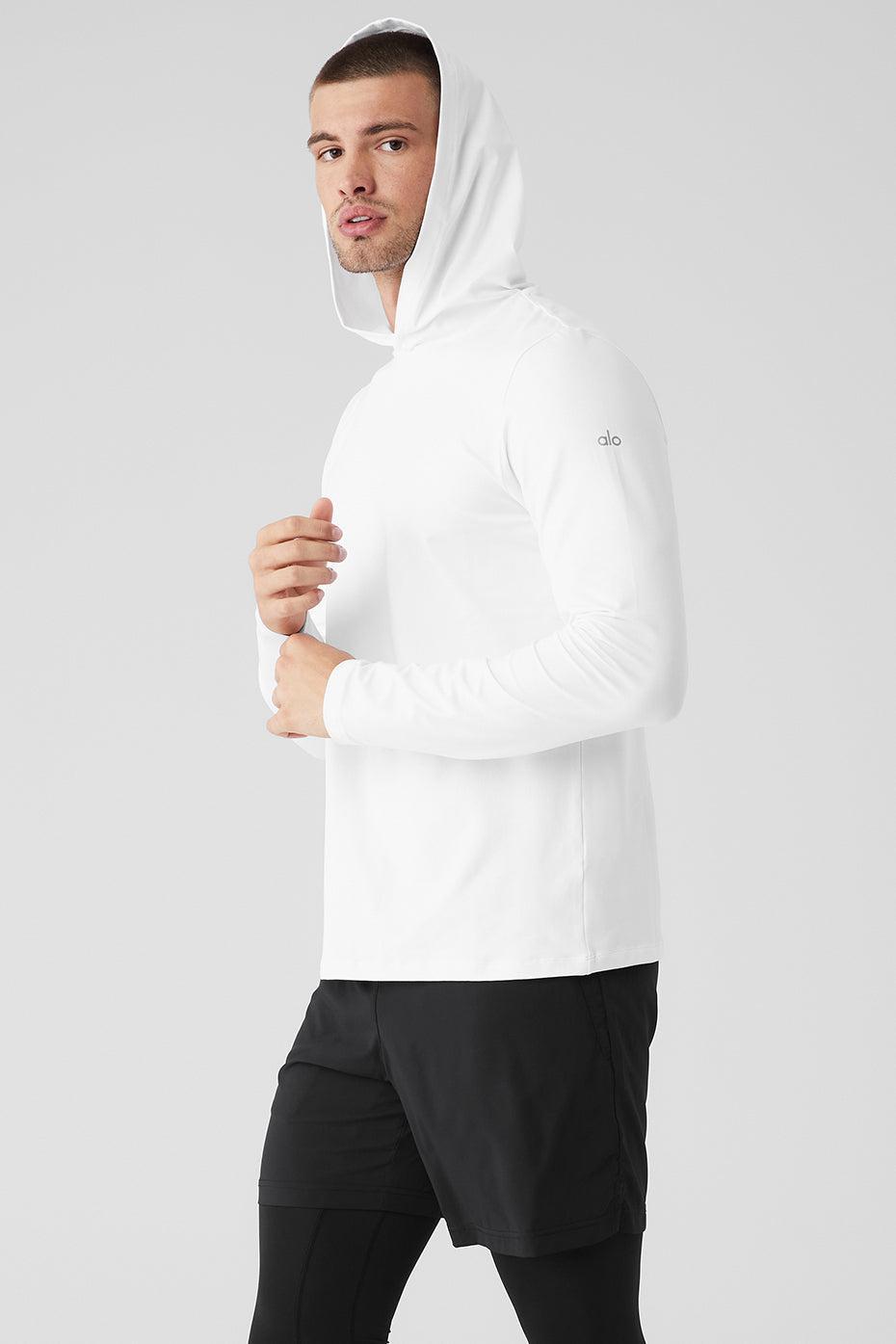 Conquer Reform Long Sleeve With Hood - White Product Image