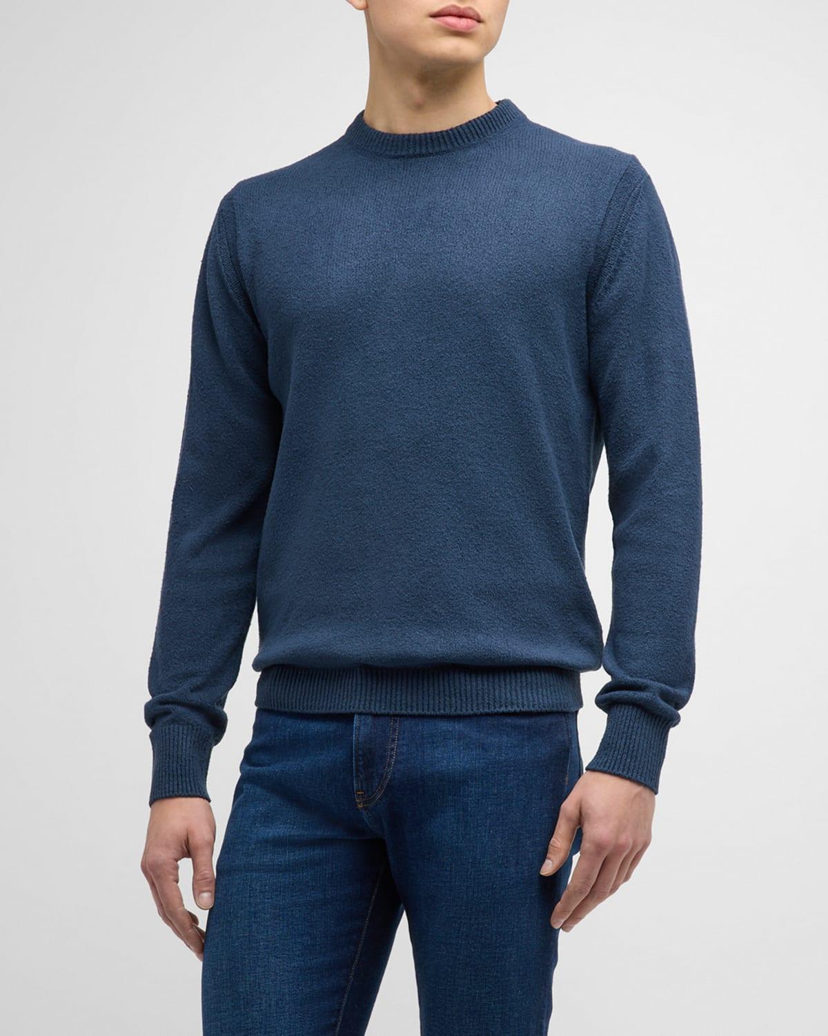 Mens Yatta Silk Crewneck Sweater Product Image