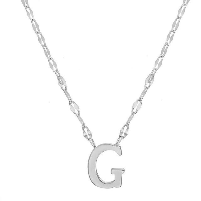 Paige Harper Initial Necklace, Womens G Sterling Product Image