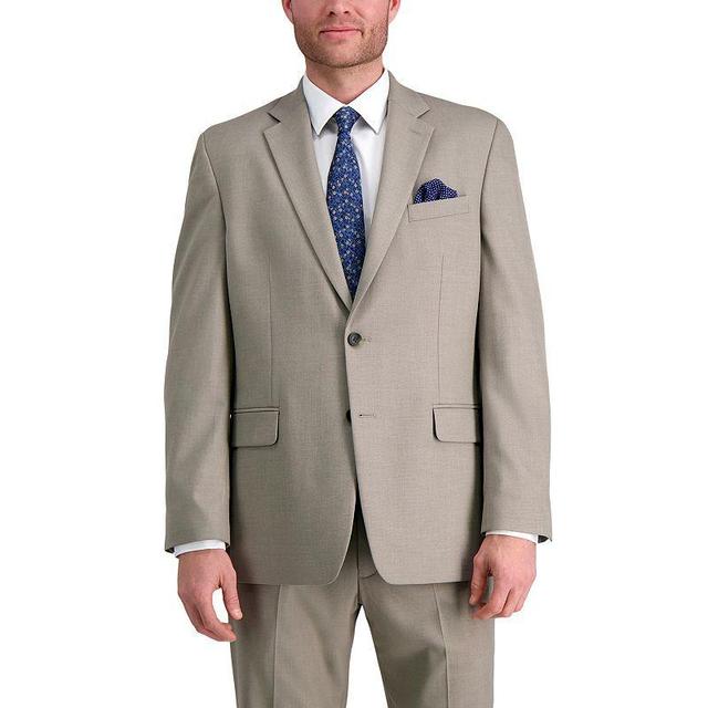 Mens J.M. Haggar Premium Classic-Fit Stretch Suit Jacket White Product Image