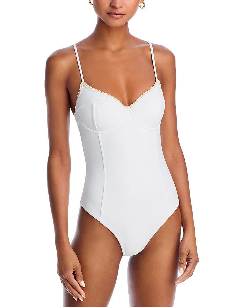 Womens Addisyn Whipstitch One-Piece Swimsuit Product Image