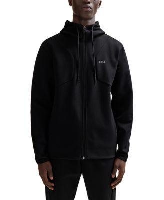 Men's HD Logo Print Zip-Up Hoodie Product Image