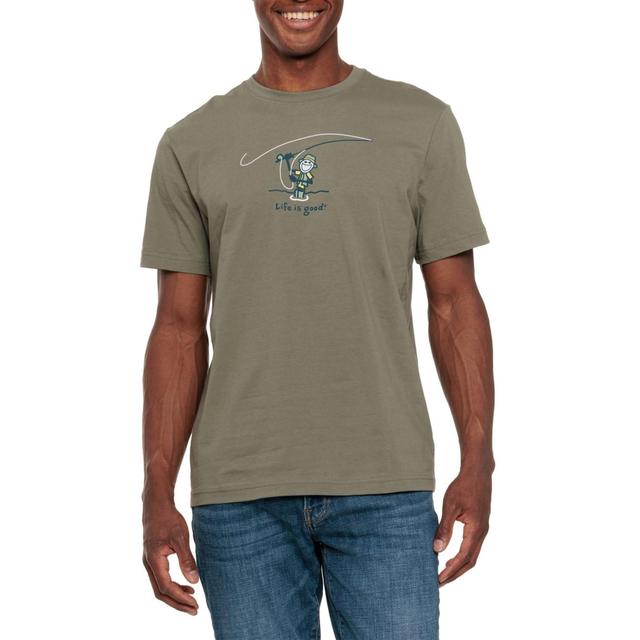 Life is Good® Jake Long Cast Fishin’ Classic T-Shirt - Short Sleeve Product Image