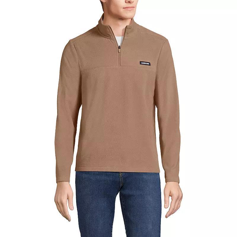 Mens Lands End Fleece Quarter-Zip Pullover Product Image