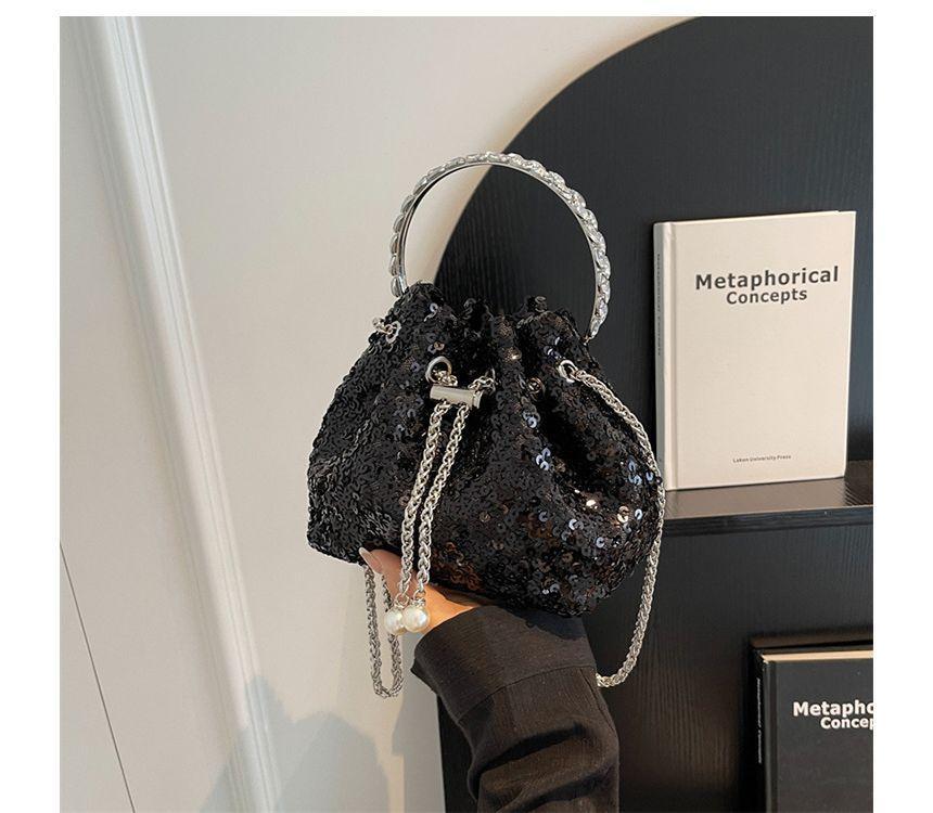 Sequined Handbag Product Image