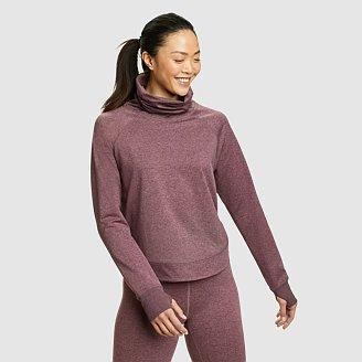 Women's Train Ascent Scrunch Neck Sweatshirt Product Image