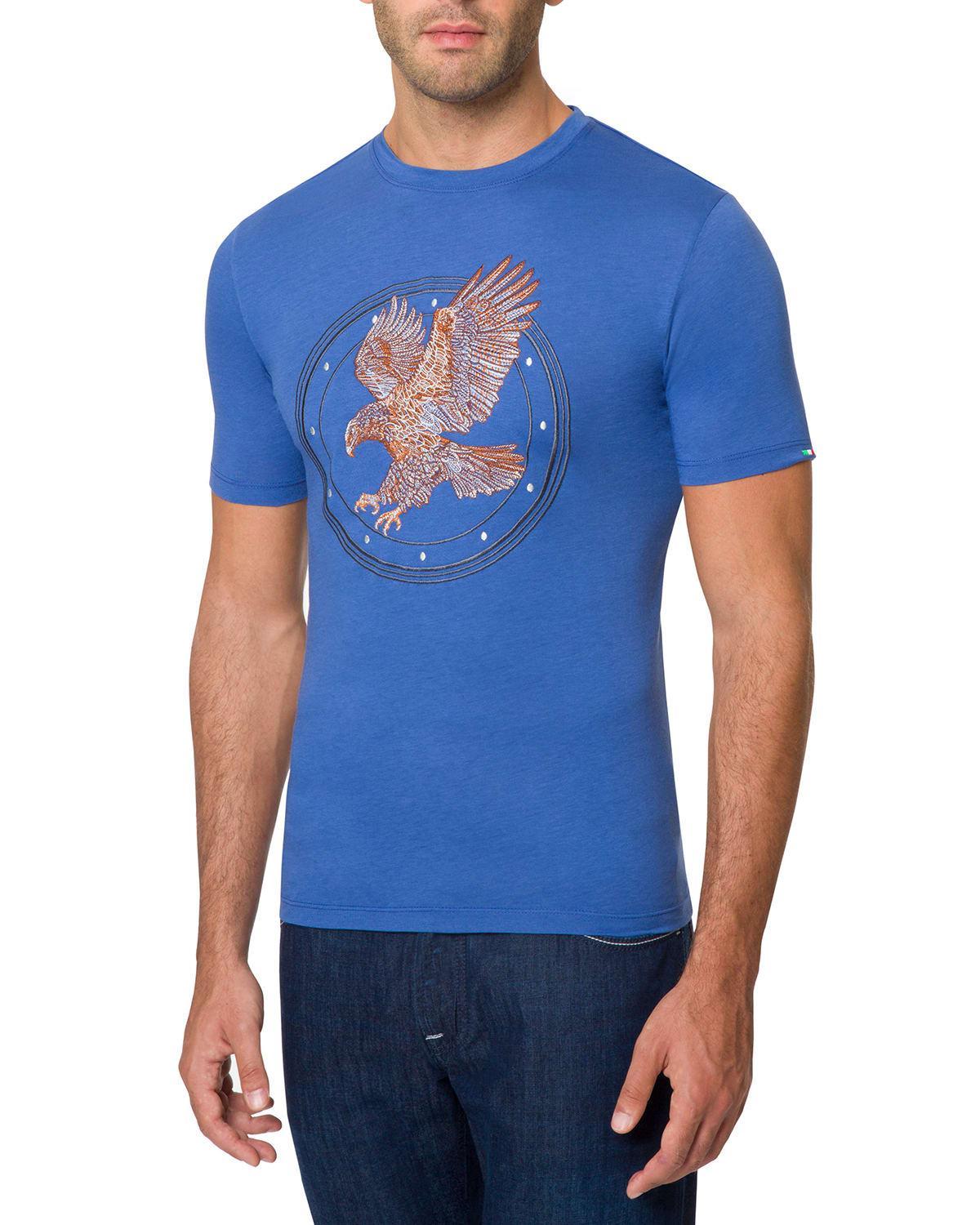 Mens Signature Eagle Graphic T-Shirt Product Image