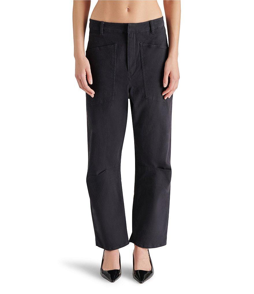 Steve Madden Haniel Cotton Twill Barrel Wide Leg Pants Product Image