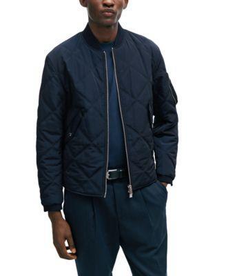 Boss by Hugo Boss Mens Quilted Regular-Fit Jacket Product Image